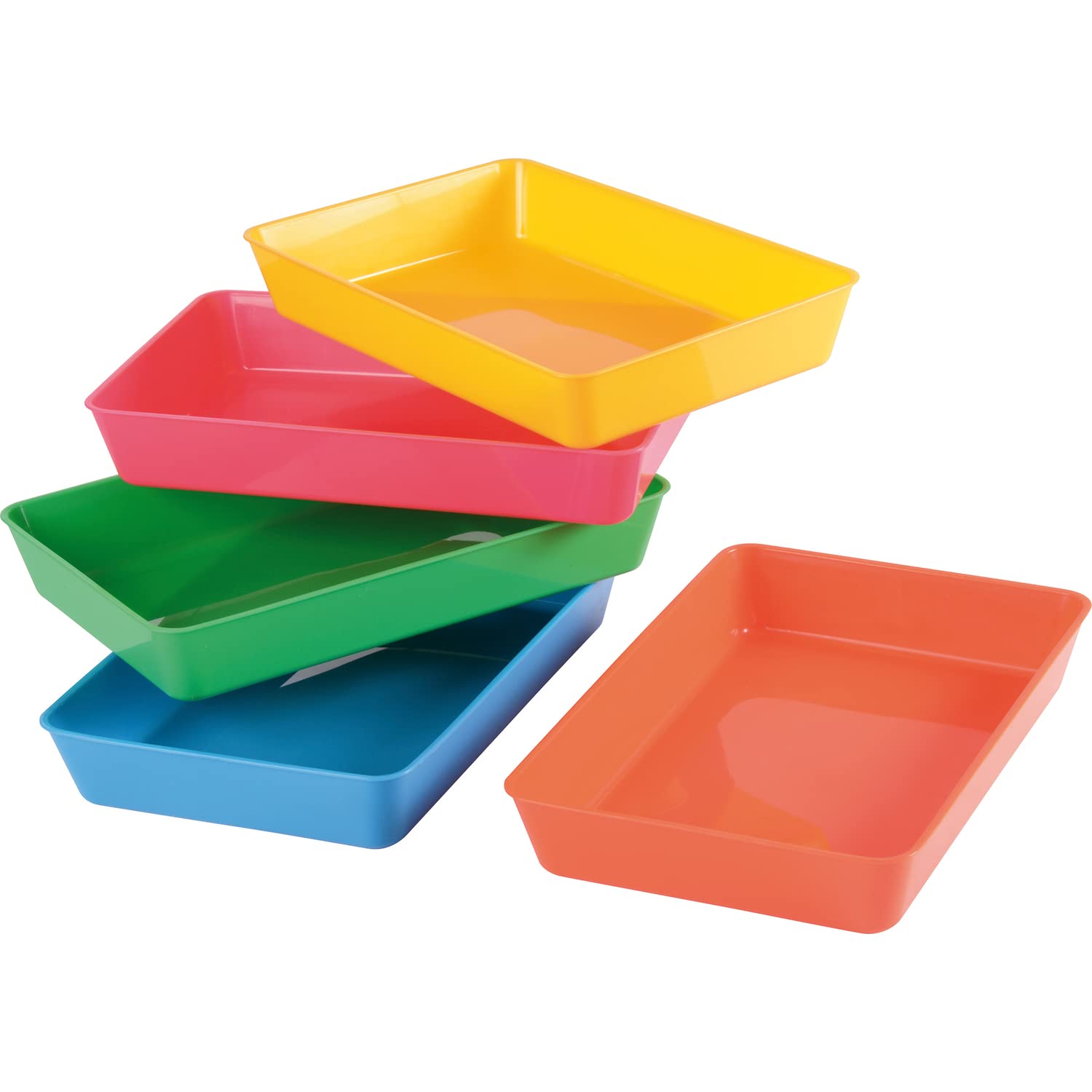 EDUPLAY 120757 Lot de 5 bols en matière L 18,5 x 12,5 x 3 cm