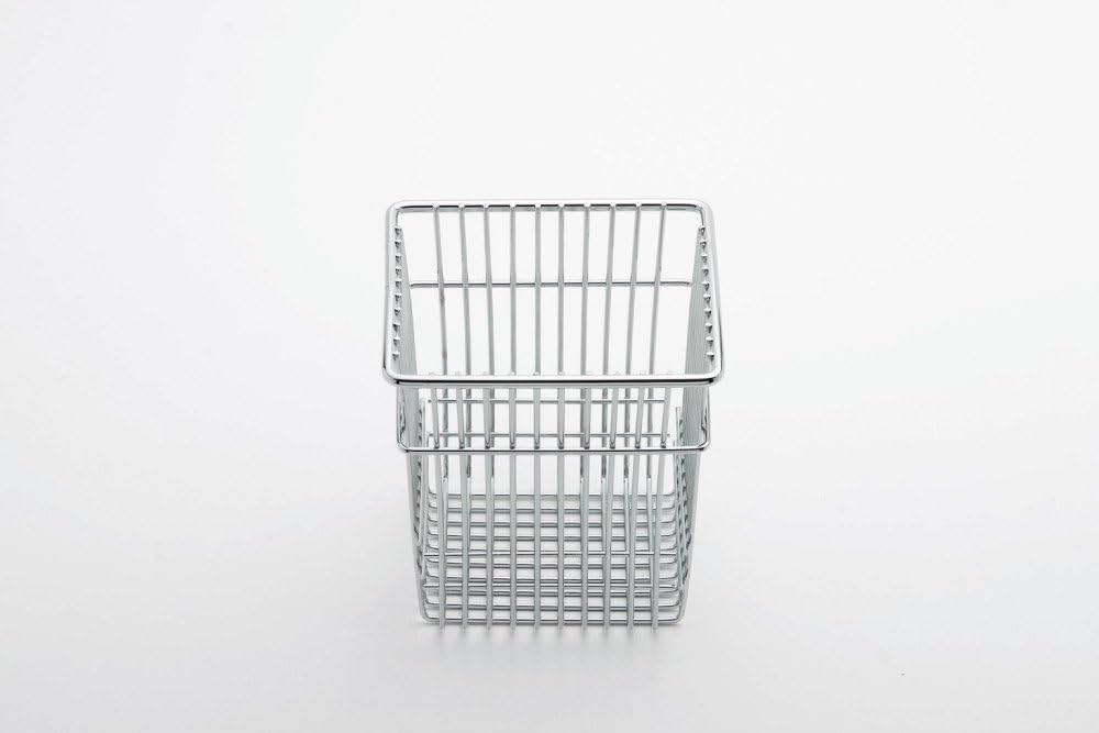 Weis Cutlery Basket Chrome-Plated, Metal, Silver, 12 x 12 x 12 cm