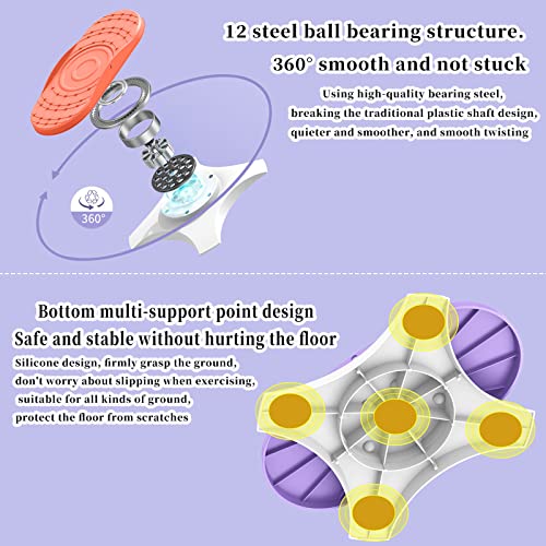 Twisting Waist Disc, Twist Board fitness, taille draaischijf heuptrainer, fitness waist twisting disk taille-draaischijf… - Image 4