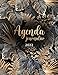 Agenda 2022: Planificateur journalier grand format A4 | 1 page par jour avec heure (janvier 2022 / décembre 2022) | français | Couverture feuilles tropical doré