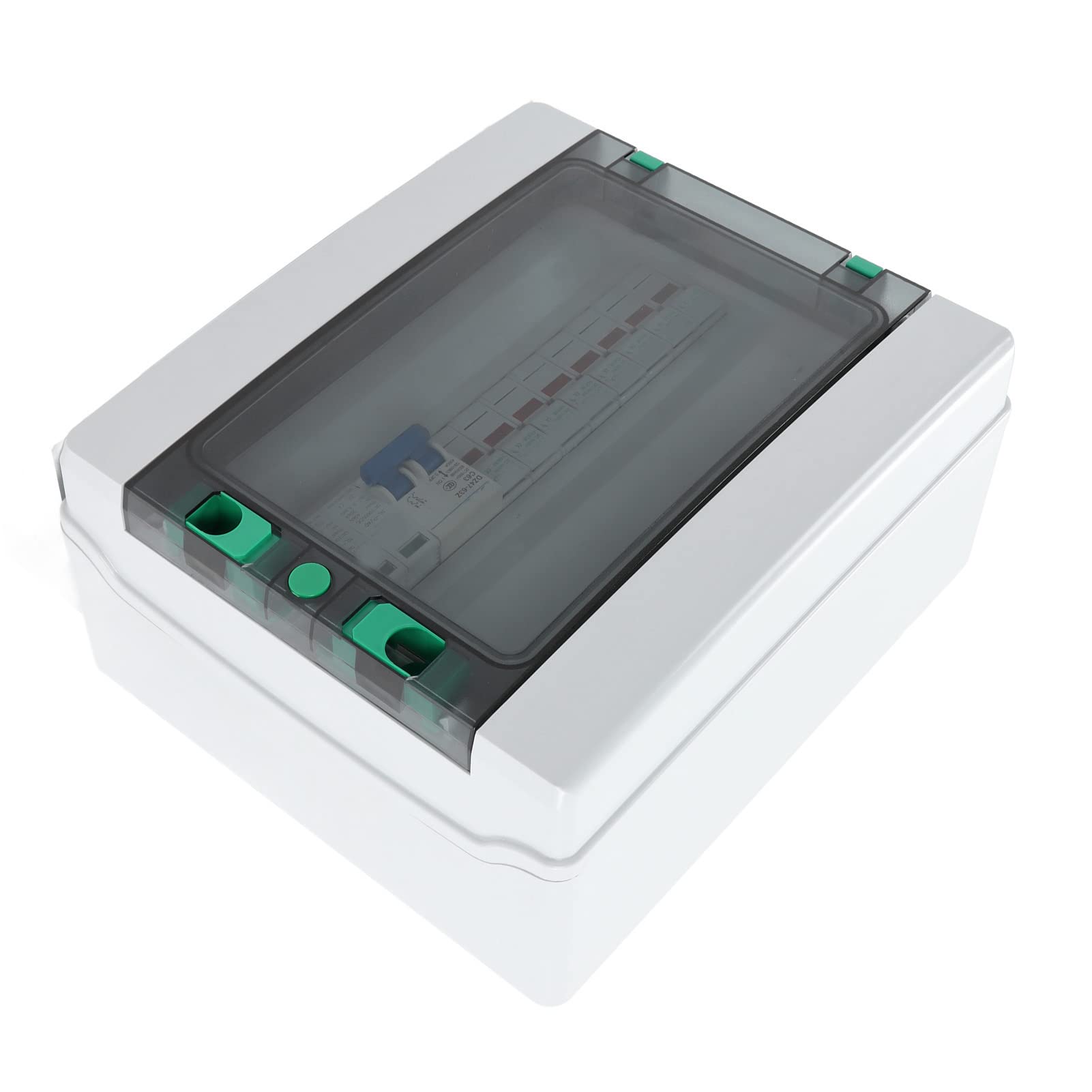 Kadimendium Photovoltaik Combiner Box 4 String PV Combiner Box mit Überspannungsableiter 15A Sicherung 63A DC Leistungsschalter IP67 Solar Combiner Box DC1000V