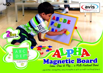 TOYZTREND Educational Alpha Magnetic Board Small for Kids to Learn Their Preschool Lessons (B0759T23JZ) Amazon Price History, Amazon Price Tracker