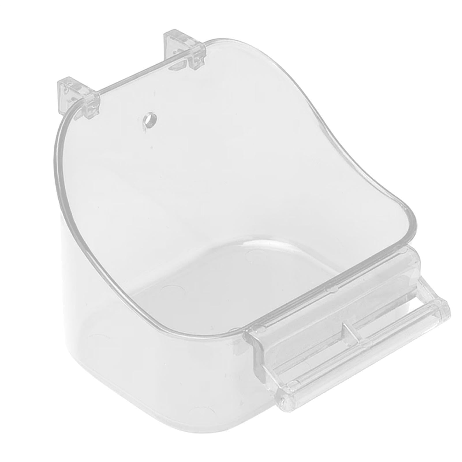 Parakeet Bird Bath - Bird Bathtub Pool Birds Cage Bath Shower Box | Thick And Convenient Parakeet Bathing Tubs | Small For Budgies| Parrots, Canaries, Finches, Cockatiels, Easy Clean Cage