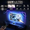 Reproductor multimedia Android 8K MINIX U8K-Ultra con mejora de imagen y escalado de resolución por IA, 8GB RAM 128GB eMMC, con AOSP 11 (no Android TV), certificado Dolby Vision y Dolby Atmos 4