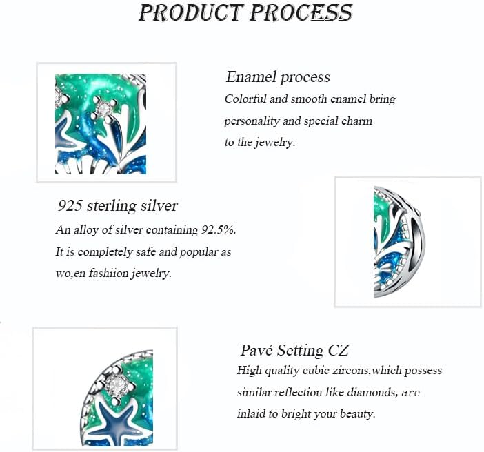 ARTCHARM Ladybird Cat Bow Dragonfly Pendant 925 Sterling Silver with Enamal Good Luck Bead fit Bracelets Charms,Christmas Valentine Mother's Day Gift for Women Girls - Image 6