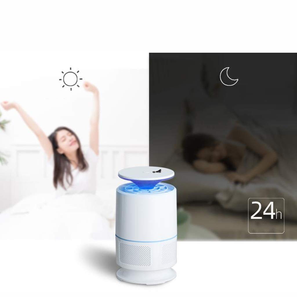 Pułapka na komary, lampa na komary – lampa na komary UV, bezgłośna, bezpieczna, nietoksyczna, odstraszająca komary USB, lampa LED do sypialni, kuchni i jadalni
