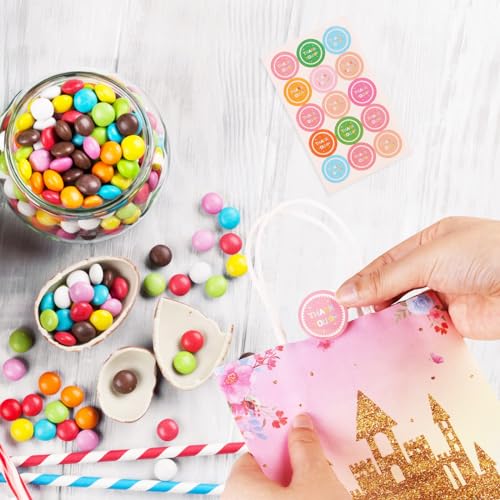 12 pezzi Sacchetti regalo per bambini con adesivi