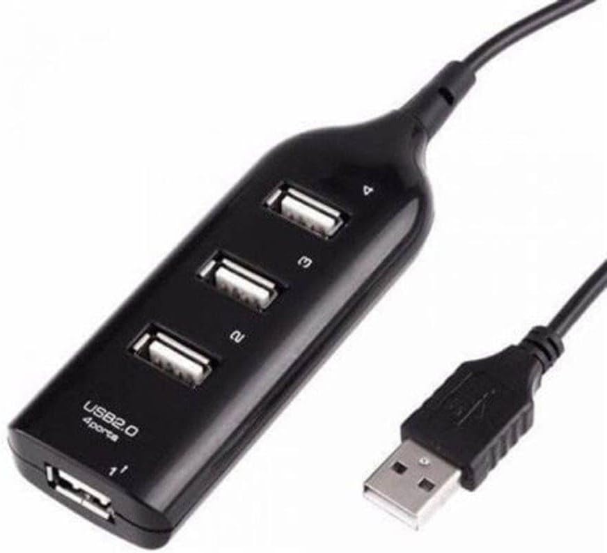 Hub Usb 4 Portas Extensor High Speed Hd Pen Drive Regua de Extens...