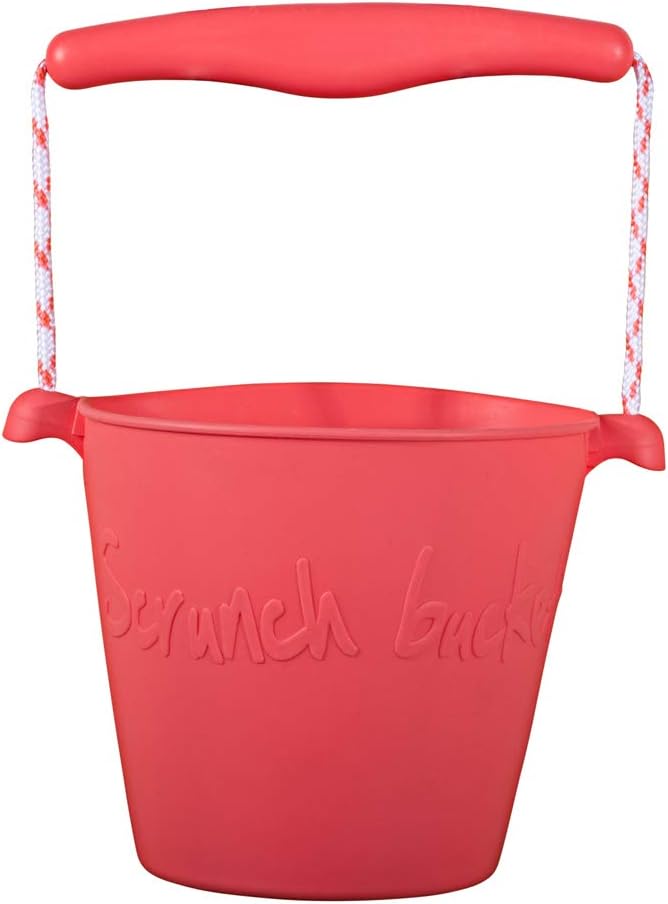 Scrunch Bucket (Pink) - Sand and Beach Toys