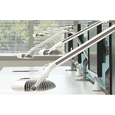 Humanscale Element Table Lamp Mount: Desk Mount, Finish: Silver