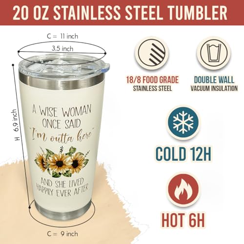 50% Off Retirement Tumbler Gift for Women - Image 3