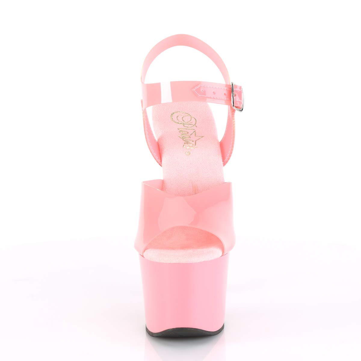 SKY-308N (EU 36 = US 6) 7 tacones, 2 3/4 PF Sandalia con correa de tobillo