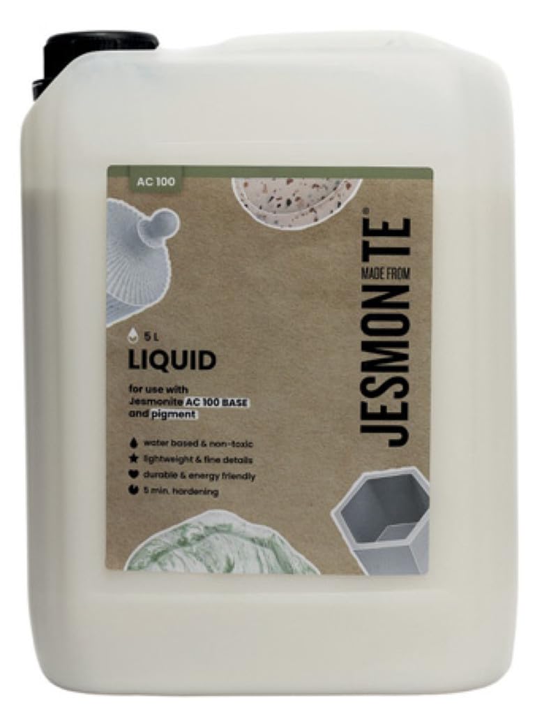 Jesmonite AC 100 liquide de base 5 L resine moulage loisirs creatifs