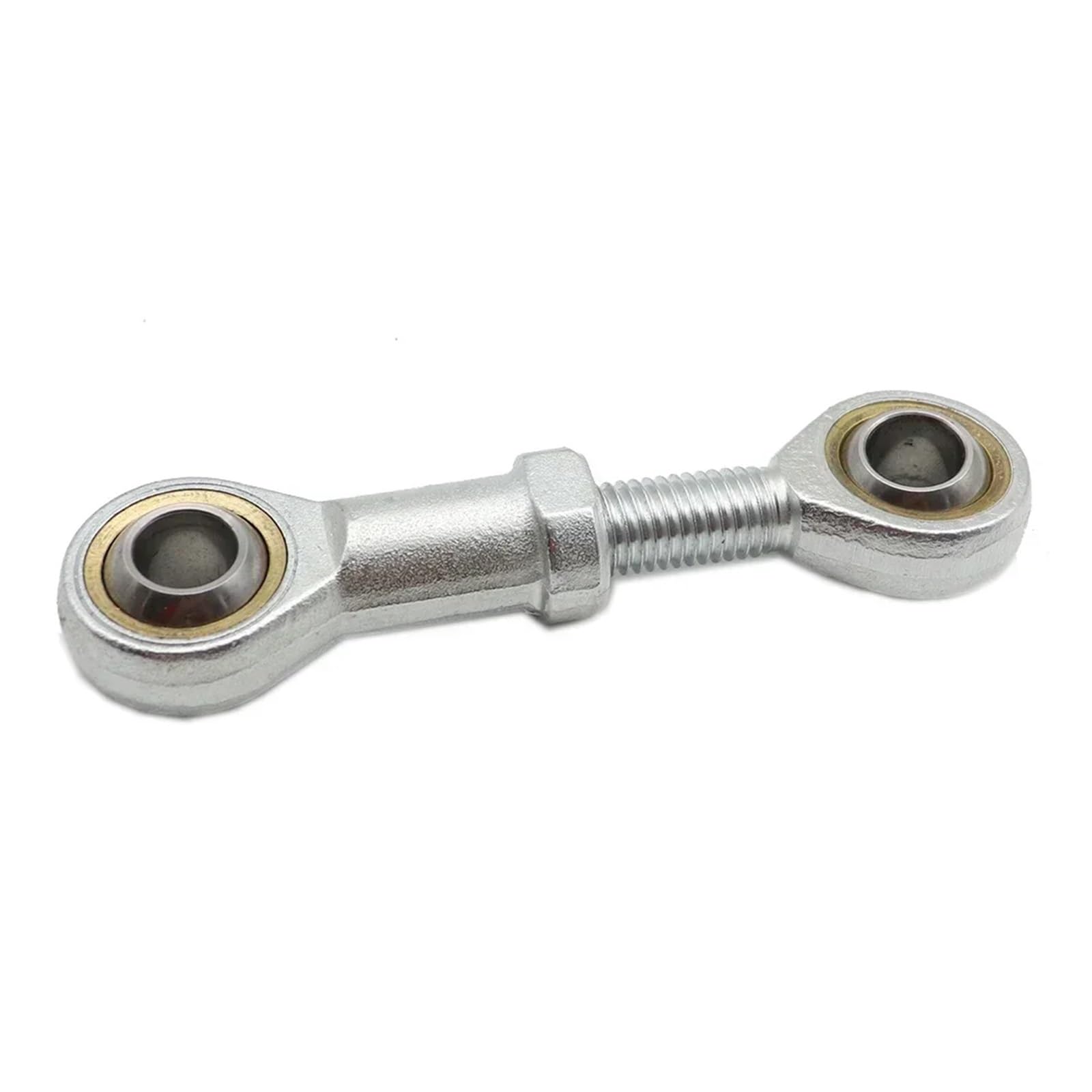 Rotule d'extrémité de tige, 4 pièces rotule métrique fileté embout de tige portant mâle femelle 5-18mm(Left Thread,SI12 12mm)