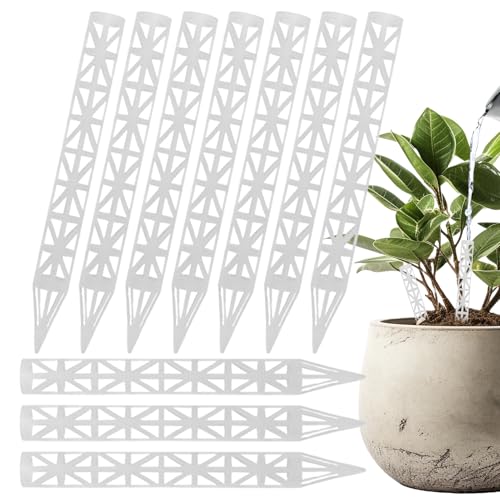 Tubos de aireación de plantas para macetas, herramienta de drenaje de aireación, estacas de ventilación de raíces de plantas, para macetas de hormigón, remontar, hogar, interior, exterior, jardín