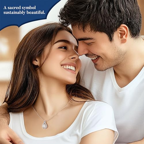 MOOSEA 925 Sterling Silver Moissanite Necklace - 1-3Ct D Color VVS1 Clarity Moissanite Necklace, Anniversary Birthday Gifts for Women, Jewelry Gifts for Women Her Wife Girlfriend Mom Daughter2