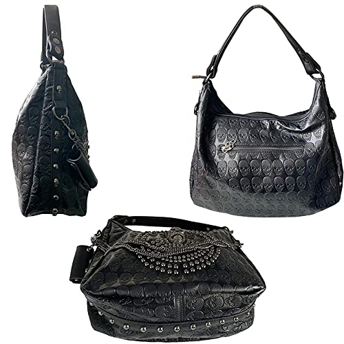 Bolso Tote para Mujer con Estampa de Calavera miniatura 4