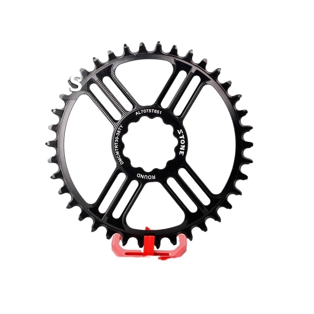 Platos para Bicicletas Plato 30mm Eje Redondo 30T 32T 34 36 38T Rueda Dentada Placa de Dientes Bicicleta