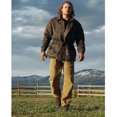 Image of Rancher Warming Water-Resistant Vintage Canyonland Western Jacket With Multiple Pockets