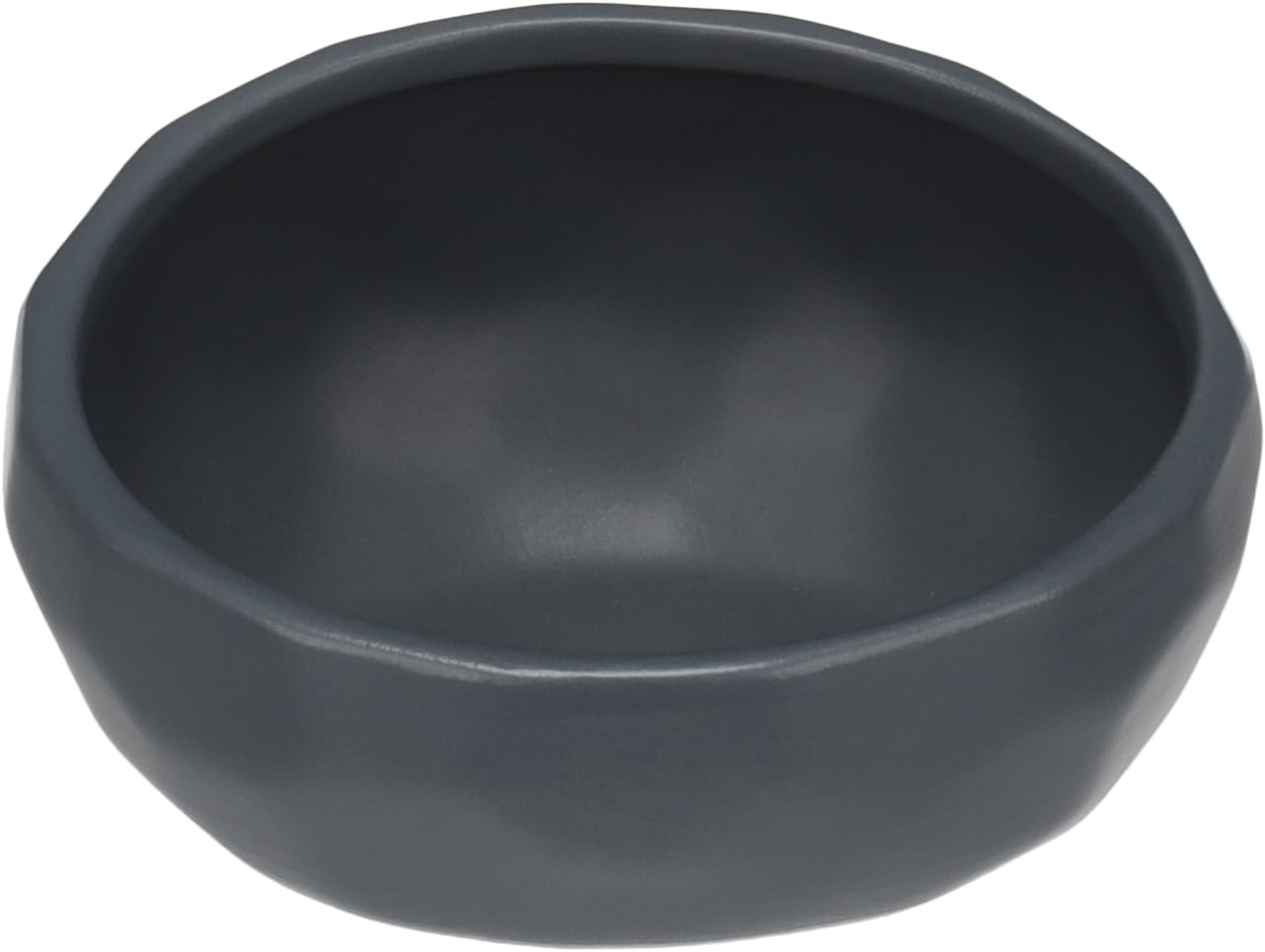FEEDING AND DRINKING BOWL UNIC ROUND DARK BLUE 13,5x13x7CM 320ML
