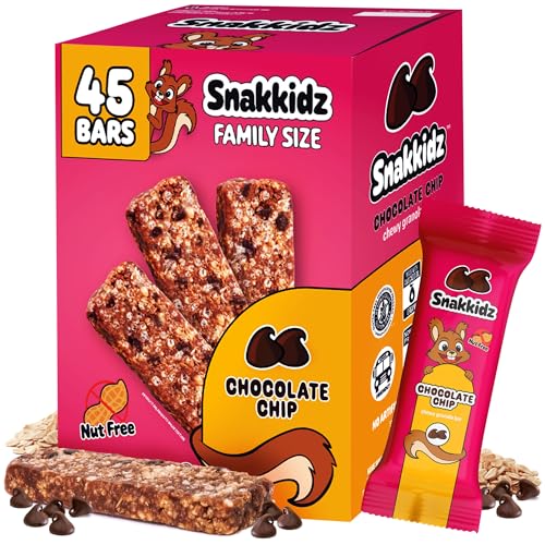 Snakkidz Organic Chewy Granola Bar, Allergen Free, Made...