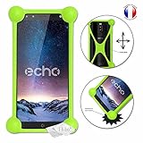 Conçue en SILICONE souple nouvelle TECHNOLOGIE robuste et ultrarésistant pour votre Echo Horizon M , les coins de cette coque sont renforcés pour une meilleur absortion des chocs et des vibrations.