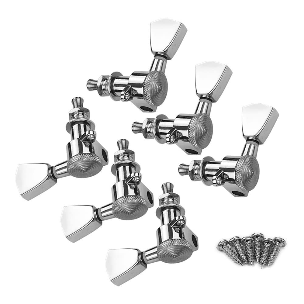 Boutons d'accordage de guitare HUIOP, système de rechange anti-désaccordage 3L3R