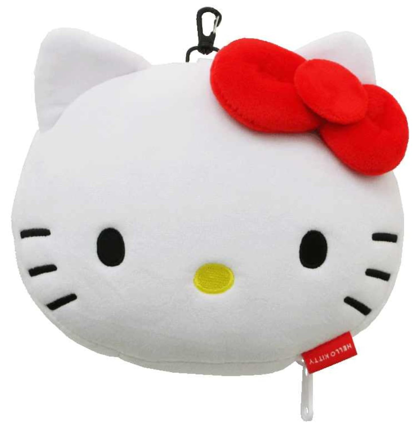 Hello Kitty Big Face Plush Travel Pillow