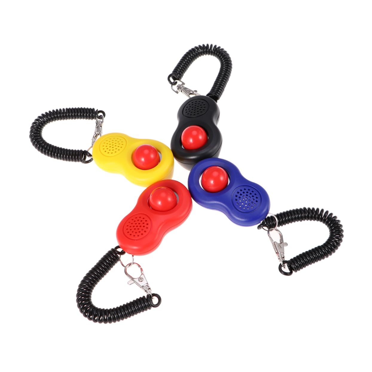 INOOMP 12 Piezas Herramienta para Mascotas refeel muñequera clicker para Perros para Entrenar clicker de adiestramiento de Mascotas clickers para adiestramiento de Perros