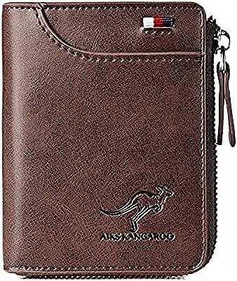 JIANK Reshline Men’s RFID Blocking Wallet (BROWN)