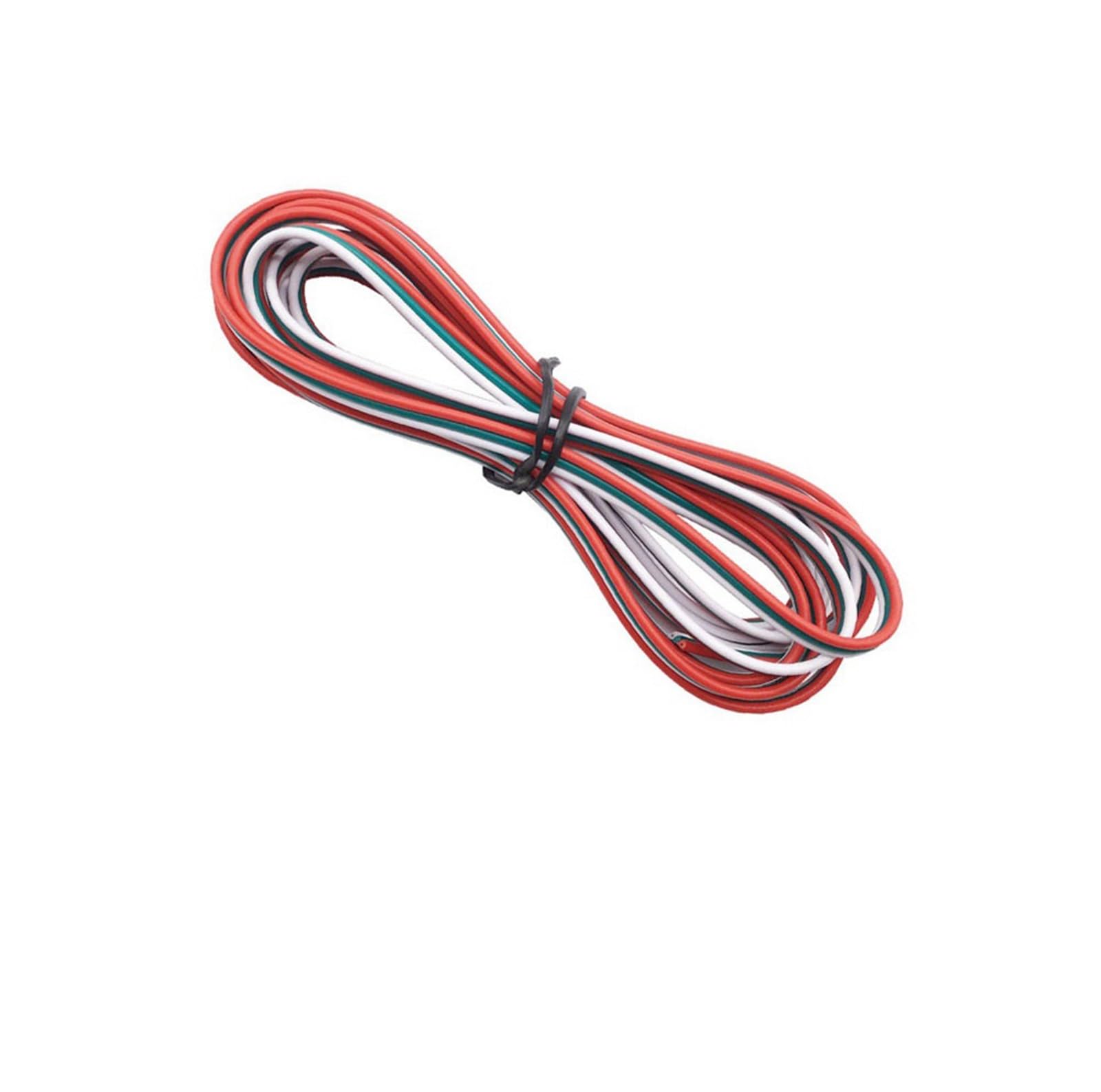 ELLANA Cable Flexible 10-100m Wire Cable 22AWG 3Pin for Lambs Led Module RGB Cable Extension Connector (Size : 5m)