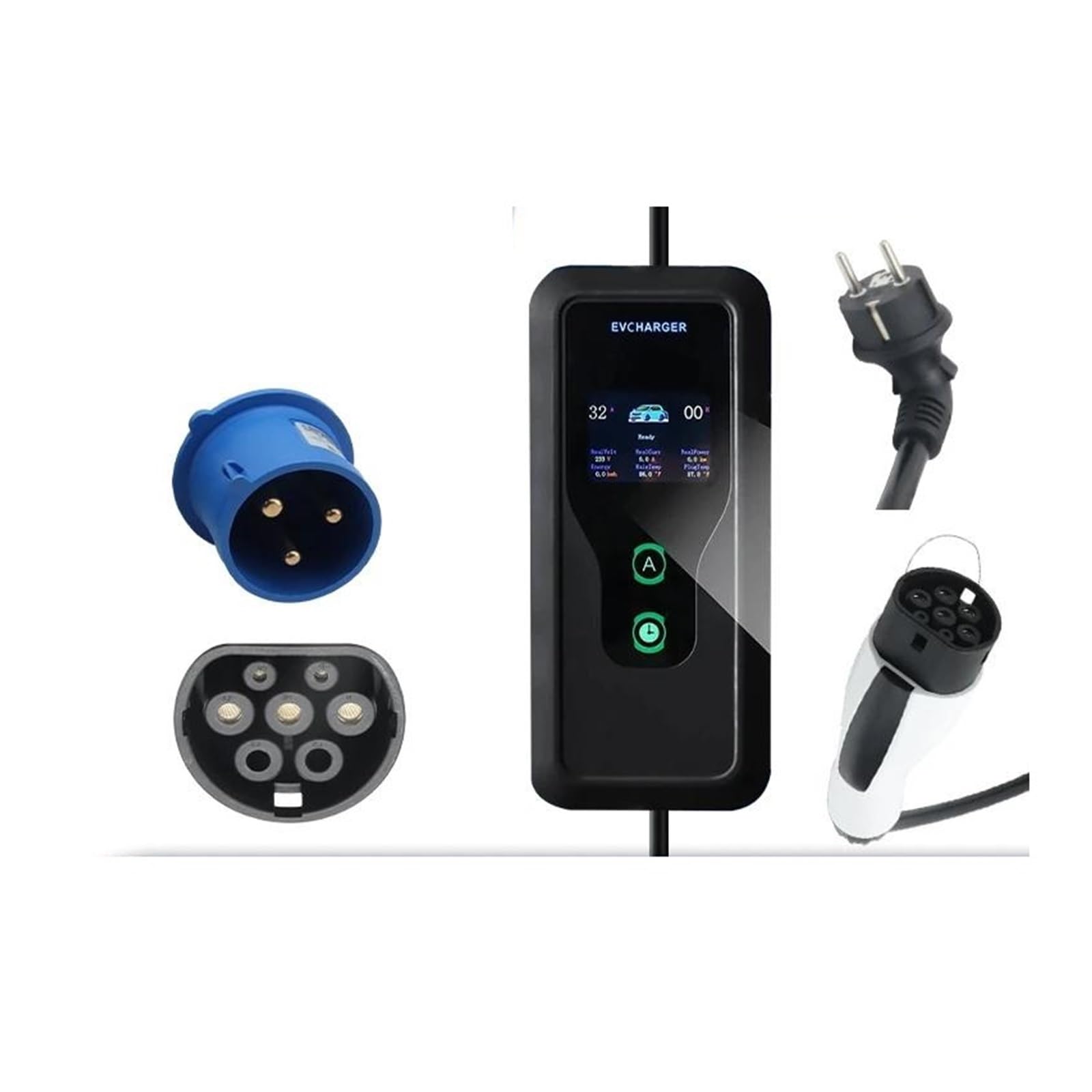 Amazon.com: EQBVZZRD EV Charger New energy portable car charging