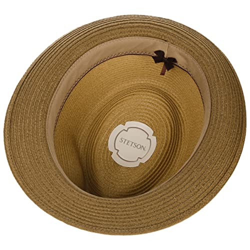 Stetson-Sombrero-de-Paja-Licano-Toyo-Trilby-Hombre-Playa-Sol-con-Banda-Grosgrain-PrimaveraVerano 51fhkbGuKYL