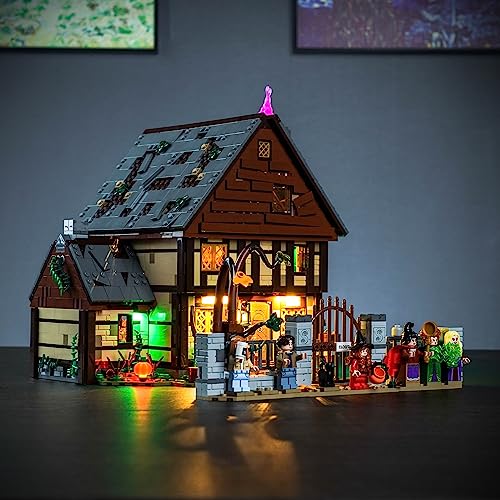 Led Light Kit for Lego Hocus Pocus Lighting Set for Lego 21341 Disney Hocus Pocus The Sanderson Sisters Cottage - Image 3