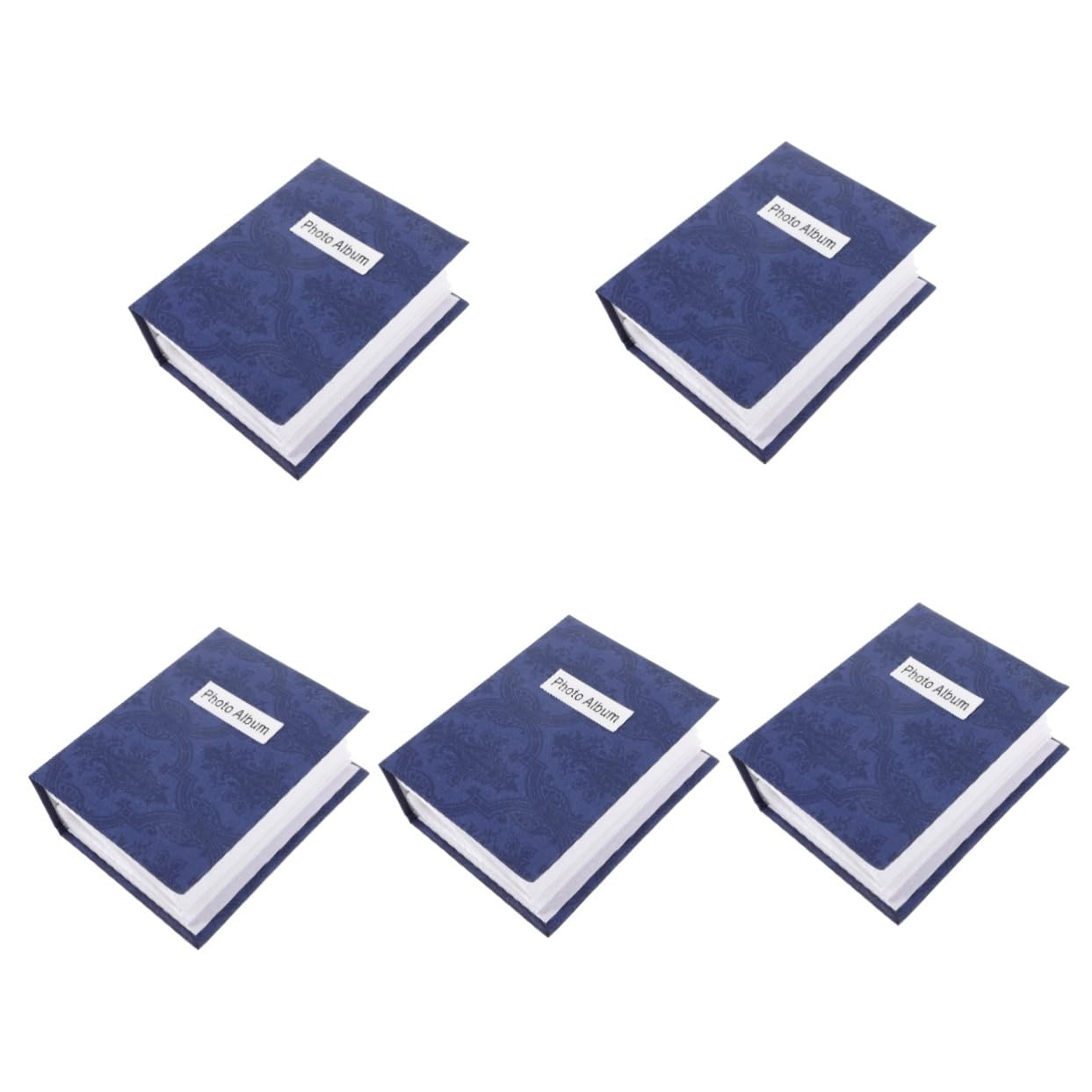 MAGICLULU 5piezas Álbum De Fotos Para Imágenes Almacenamiento De Tarjetas Fotográficas Álbum Decorativo Para Recuerdos Familiares y Graduaciones