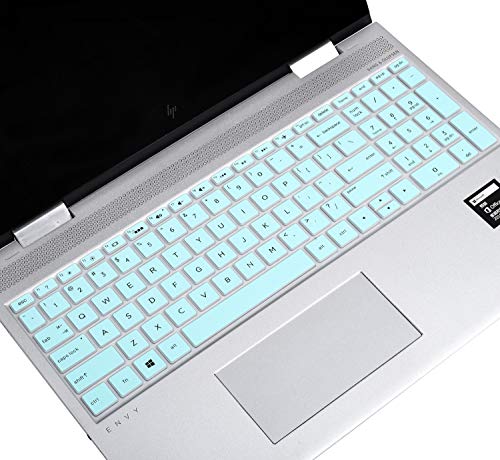 Keyboard Cover For Hp Laptop 15.6" 15-Dy 15-Dw 15-Bw/Bs/Cb/Cc/Cd/Cs/Da 15-Ef 15T-Dw400 15-Dy2024Nr Dy2021Nr Dy2703Dx Dy2073Dx, Hp Envy 17 17-By/Bs/Ca 17-By4025Nr By4022Wm By4013Dx By4623Dx,Mint Green #TOP5