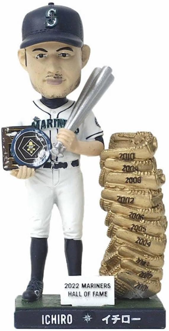イチロー ボブルヘッド 引退試合記念 球場配布品 首振り人形 非売品