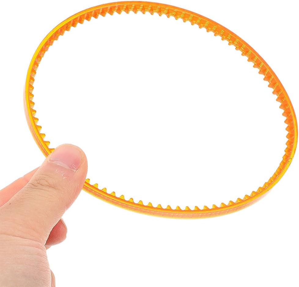 Candy Maker Belt Replacement 6Pcs Durable Plastic Belts for Commercial Cotton Candy Machine Indoor Making Accessories 4.52In Reusable Belt Set