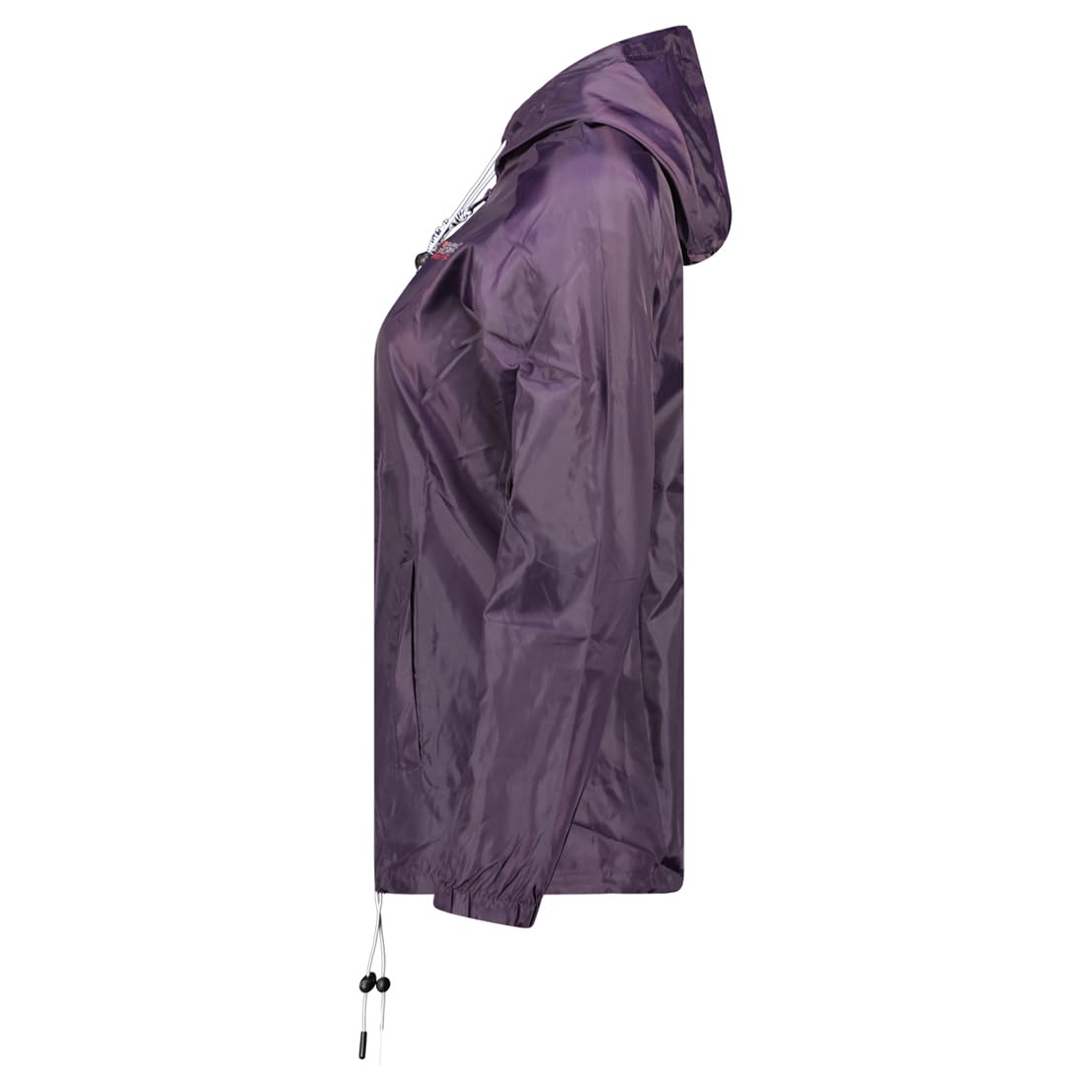 Geographical Norway Boat Lady - Veste Coupe Vent Femme Outdoor - Blouson Deperlant Manches Longues Femmes - Manteau Pluie Randonnee Saison Printemps Ete Automne Hiver