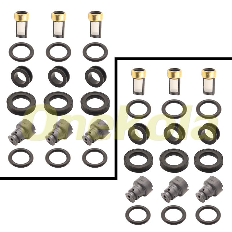 Fuel Injector Seal O-Ring Kit Seals Filters For 99-03 For Lexus RX300 3.0L V6#23250-20020 23250-0A010 - (Color: 20 piece set)
