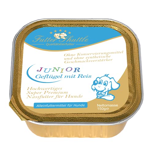 Starterpaket Welpenfutter. Getreidefrei Plus 18. Getreidefreies Welpenfutter und Junior Hundefutter Trockenfutter der Extraklasse und Schalen Welpen Nassfutter