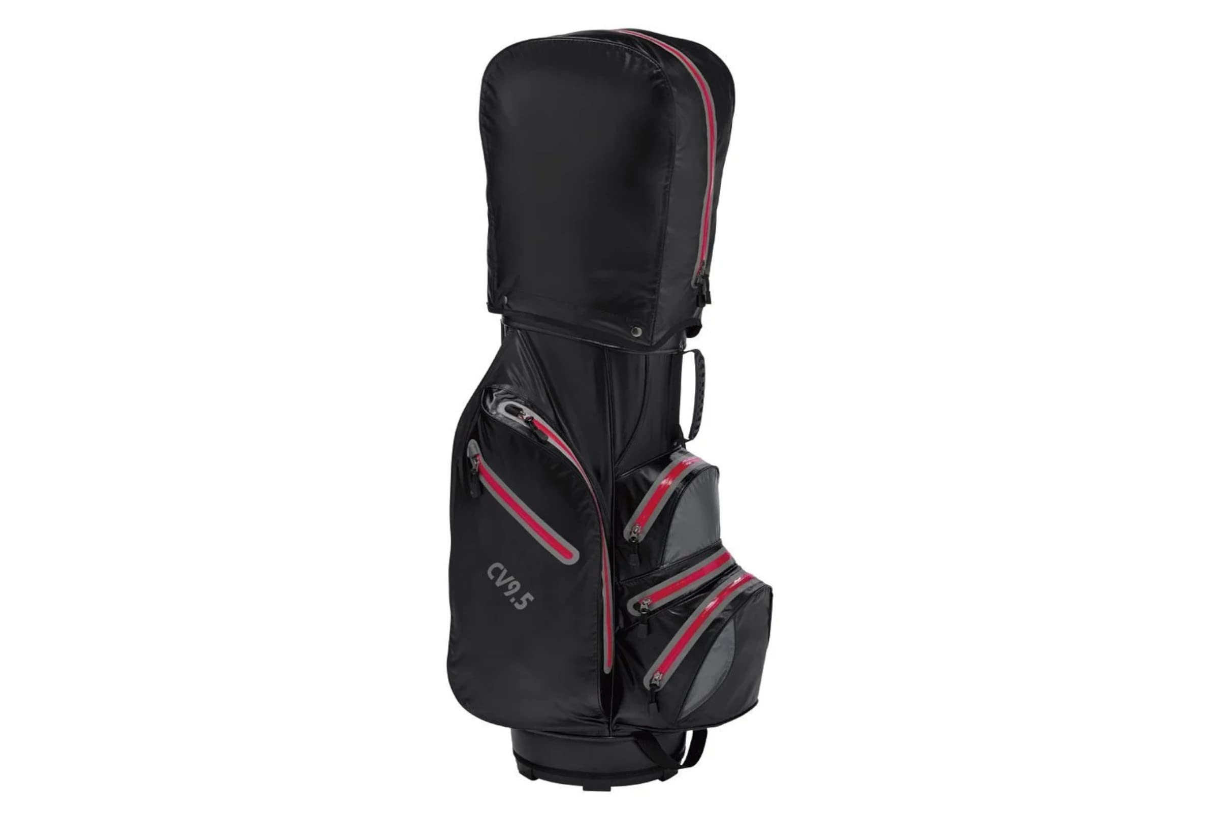 Crivit Cartbag Golftasche Sport Wasserdicht Schwarz Rot