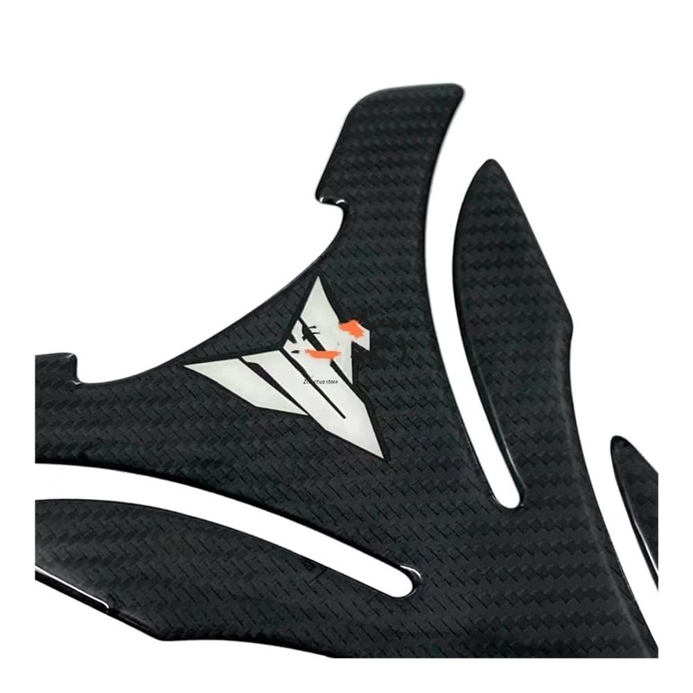 Adesivi Copri Serbatoio Carburante Moto In Fibra Di Carbonio 3D Per Ya&maha MT01 MT03 MT07 MT09 MT10 MT 01 03 07 09 10(B-2)