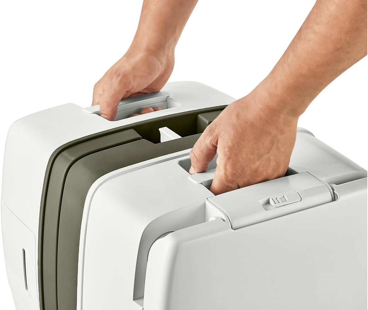 BERGER Toilettes de camping mobiles Bio Supreme 22 l - Peu encombrantes et faciles à nettoyer - Avec réservoir d'eaux usées amovible - Tout ce dont vous avez besoin pour démarrer