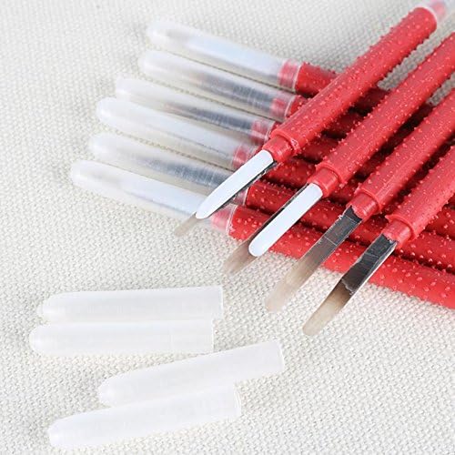 Miniatura 6 de Herramienta de injerto de abeja reina 10 unids apicultura MovingTools aguja de cambio apicultor colmena reina larva crianza equipo de alimentación