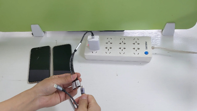 Amazon.co.jp: MOGOOD USB-C Y 分岐ケーブル オス→2 メス デュアル