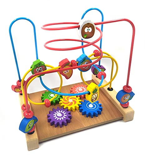 Brinquedo Educativo Aramado Montanha Russa Engrenagens