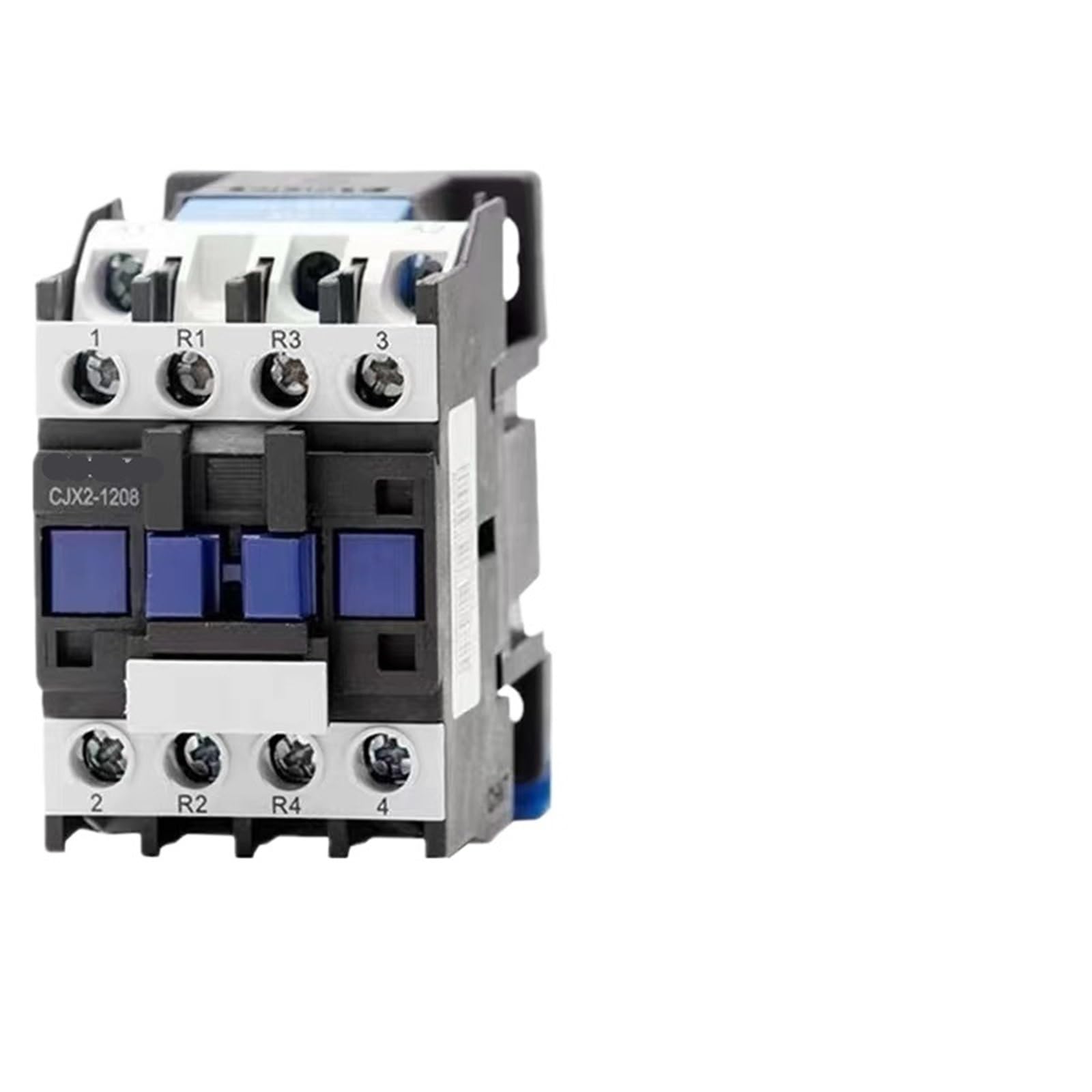 Contacteur de puissance électrique CJX2-1208 380V 12A LC1D rail DIN triphasé