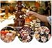 BREVELTION 6 Tiers Chocolate Waterfall Fountain 13.2lb Capacity Electric Stainless Steel Hot Chocolate Fondue Fountain Machine with Digital Control for Wedding Birthday Party