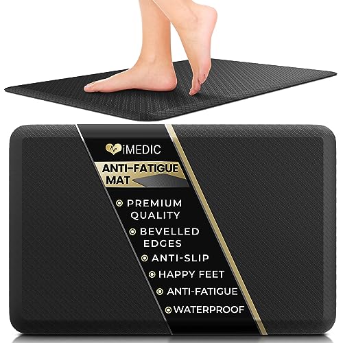 iMedic Anti Fatigue Standing Mat 81x52cm - Cushioned Foam